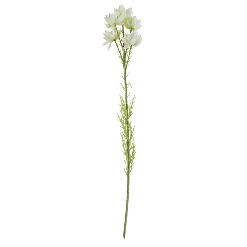 image-Pack of 6 x 60cm White Starflower Stem - 30 Flowers