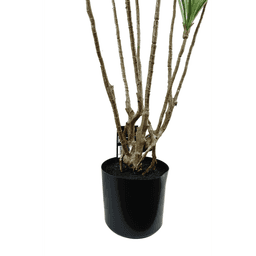 image-125cm Dragon Tree Dracaena Plant Natural Look Artificial