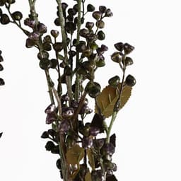 image-Pack of 6 x 85cm Artificial Dark Berry Stem