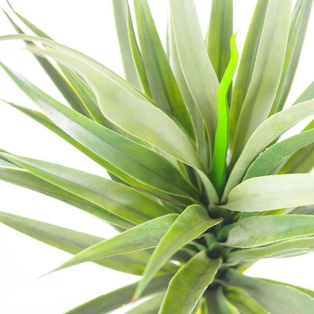 image-90cm (3ft) Large Artificial Green Yukka Plant Spiky Tree Plant