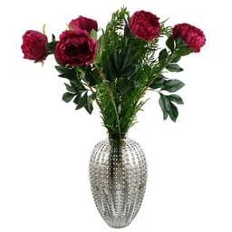 image-35cm Smoke Grey Bubble Vase