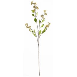 image-65cm Orange and Black Flower Arrangement Glass Vase