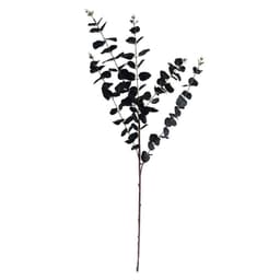 image-65cm Orange and Black Flower Arrangement Glass Vase