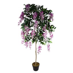 image-150cm Artificial Light Pink Purple Wisteria Tree