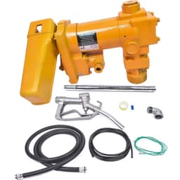image-20GPM 12V Fuel Transfer Pump with Nozzle Kit for Transfer of Gasoline Diesel Fuel