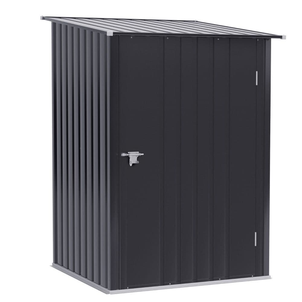 image-Outdoor Garden Storage Shed Galvanized Steel Tool House