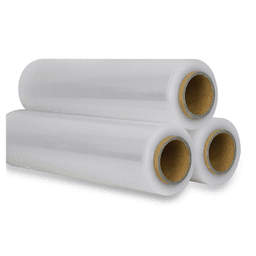 image-18" x 1000' 80 Gauge 4 Rolls Pallet Wrap Stretch Film Hand Shrink Wrap 1000FT