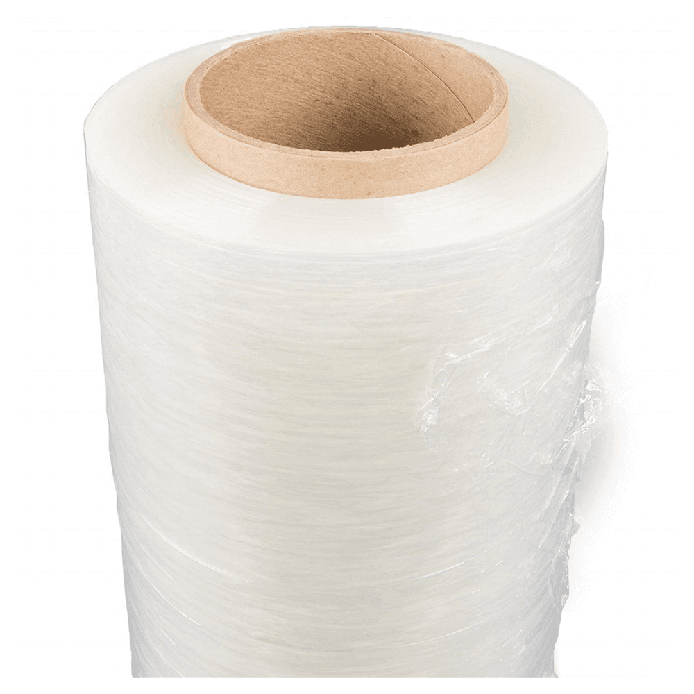 image-18" x 1000' 80 Gauge 4 Rolls Pallet Wrap Stretch Film Hand Shrink Wrap 1000FT