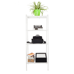 image-Widen 4 Tiers Bookshelf Ivory White