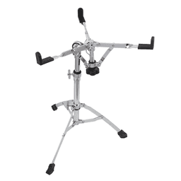 image-Chrome Plated Dumb Snare Drum Stand Tripod Silver