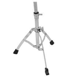 image-Chrome Plated Dumb Snare Drum Stand Tripod Silver