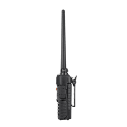 image-1.5" LCD 5W 144~148MHz / 420~450MHz Dual Band Walkie Talkie with 1-LED Flashlight (Black)