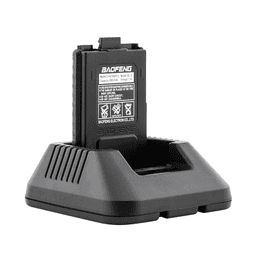 image-1.5" LCD 5W 144~148MHz / 420~450MHz Dual Band Walkie Talkie with 1-LED Flashlight (Black)