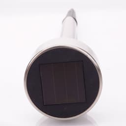 image-24pcs 5W High Brightness Solar Power LED Lawn Lamps with Lampshades Warm White