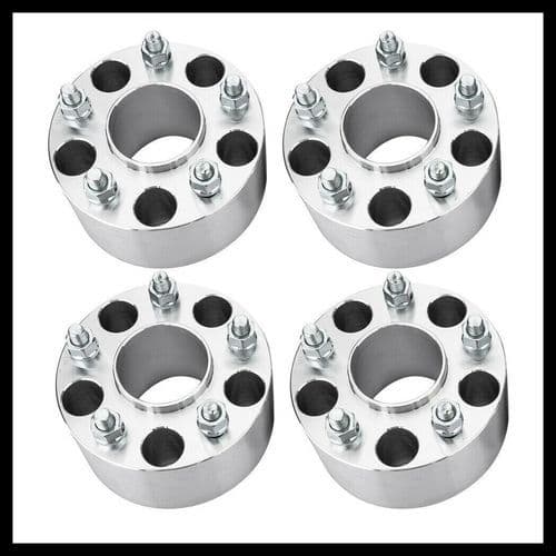 image-4 HUBCENTRIC WHEEL SPACERS For CHEVY CAMARO CORVETTE S-10 5X4.75 3 INCH 12X1.5