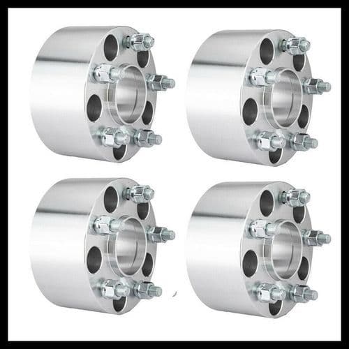 image-4 HUBCENTRIC WHEEL SPACERS For CHEVY CAMARO CORVETTE S-10 5X4.75 3 INCH 12X1.5