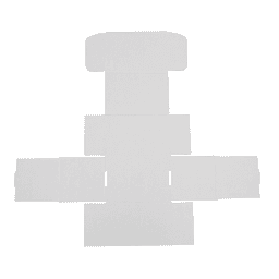 image-50 Corrugated Paper Boxes 6x4x4"(15.2*10*10cm)White Outside and Yellow Inside