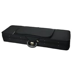image-Fashion Square Shape Nylon Voilin Bag Black