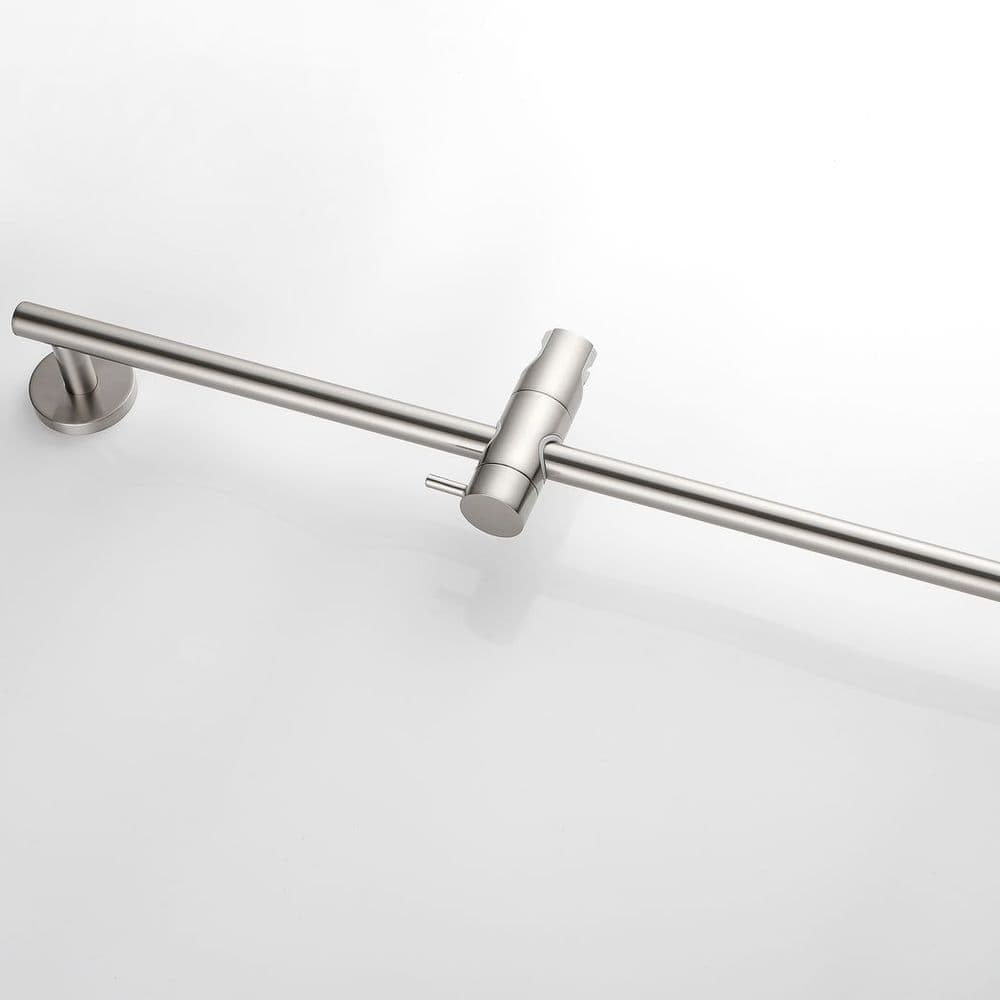image-Eco-Performance Handheld Shower with 28-Inch Slide Bar and 59-Inch Hose