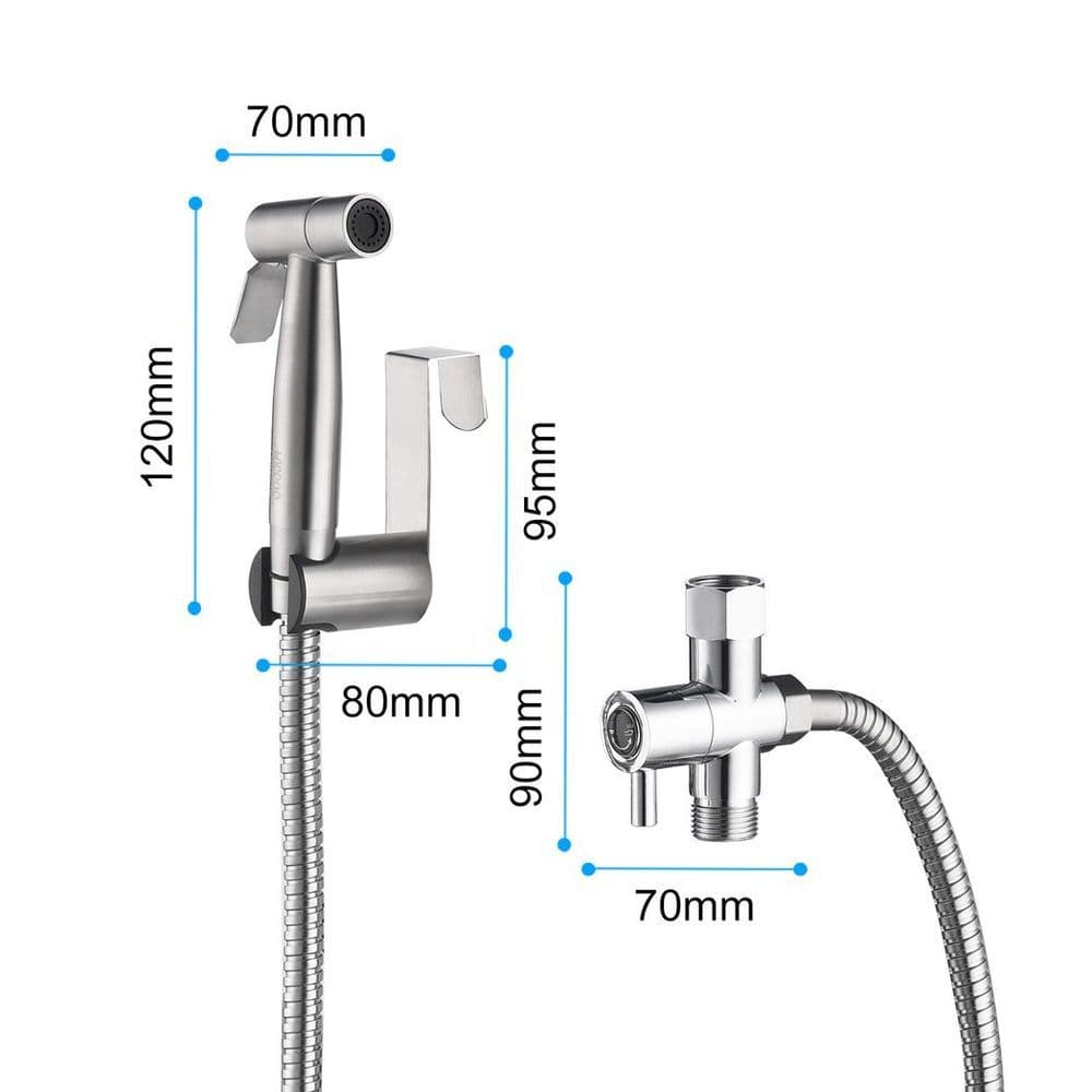 image-Bidet Sprayer for Toilet, Handheld Cloth Diaper Sprayer