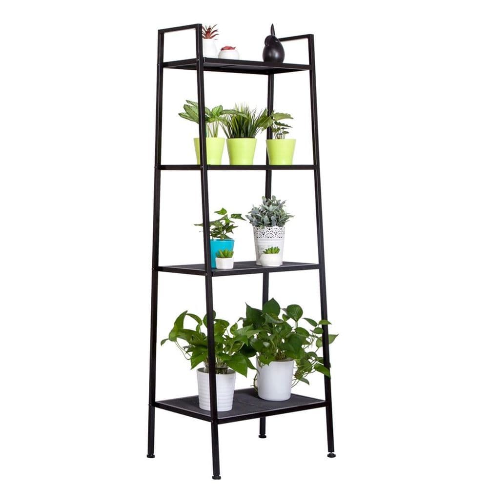 image-Widen 4 Tiers Bookshelf Black