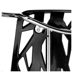 image-4pcs Bird's Nest Style Lounge Chair Black