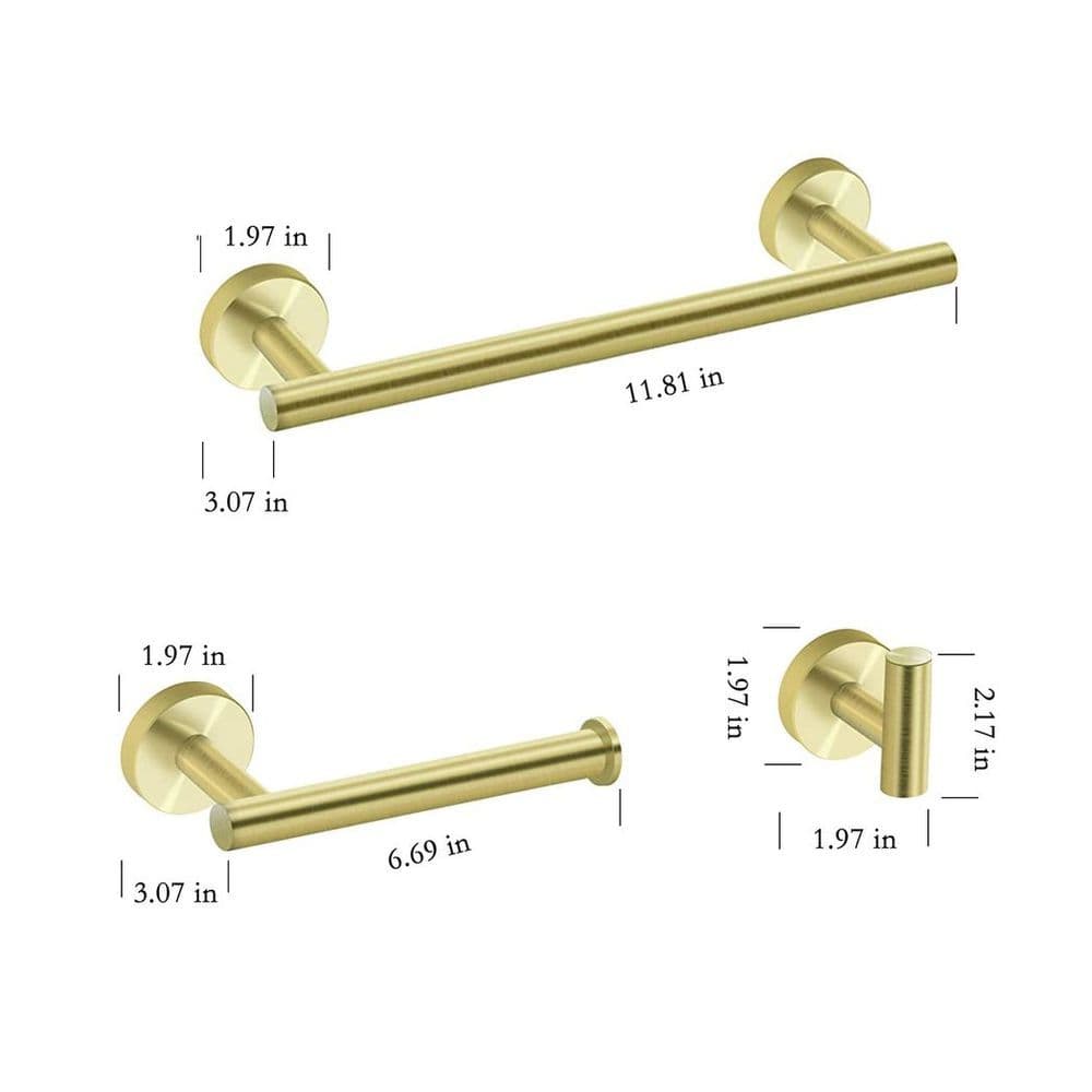 image-3 - Piece Bathroom Hardware Set