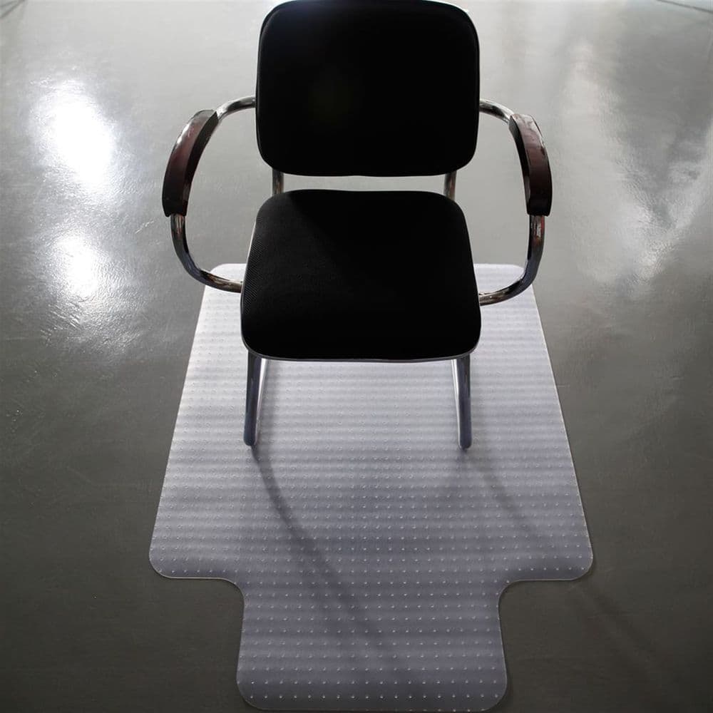 image-90 x 120 x 0.2cm PVC Home-use Protective Mat for Floor Chair Transparent