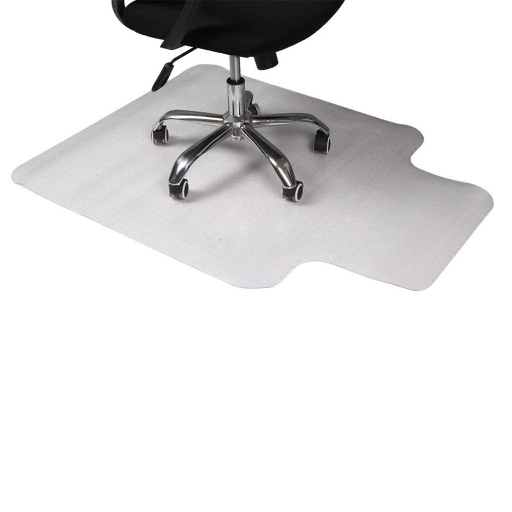 image-90 x 120 x 0.2cm PVC Home-use Protective Mat for Floor Chair Transparent