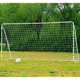 image-365×182×120CM Steel Tube Soccer Goal Training Set White