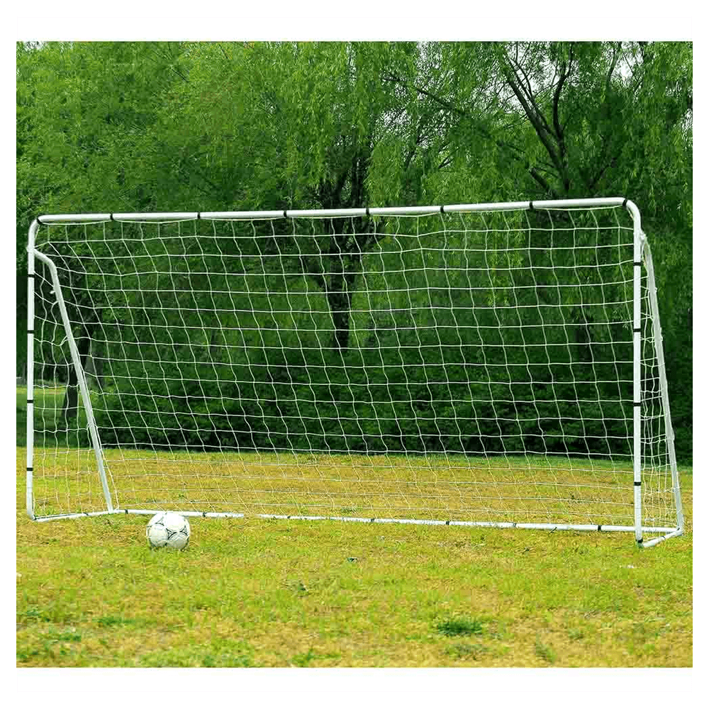 image-365×182×120CM Steel Tube Soccer Goal Training Set White