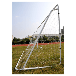 image-365×182×120CM Steel Tube Soccer Goal Training Set White
