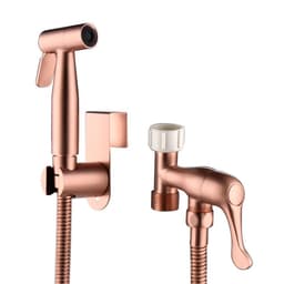 image-Bidet Sprayer for Toilet, Handheld Cloth Sprayer, Bathroom Sprayer Kit Spray Attachment with Hose, Stainless Steel Easy Install Great Water Pressure for Bathing Pets, Feminine Hygiene