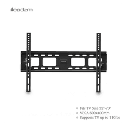 image-TMW600 32-70" Flat Tilting TV Wall Mount with Spirit Level