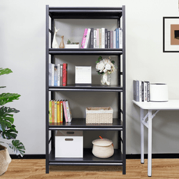 image-H72 * W35.4 * D15.7 Storage Shelves 5 Tier Heavy Duty Metal Shelving Unit Adjustable Shelving Units and Storage Rack Kitchen Garage Shelf