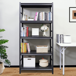 image-H72 * W35.4 * D15.7 Storage Shelves 5 Tier Heavy Duty Metal Shelving Unit Adjustable Shelving Units and Storage Rack Kitchen Garage Shelf