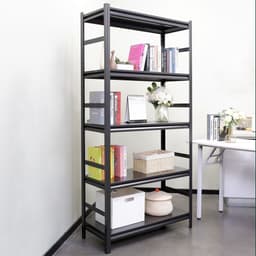 image-H72 * W35.4 * D15.7 Storage Shelves 5 Tier Heavy Duty Metal Shelving Unit Adjustable Shelving Units and Storage Rack Kitchen Garage Shelf