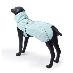 image-New Style Dog Winter Jacket with Waterproof Warm Polyester Filling Fabric--(Blue,size L)