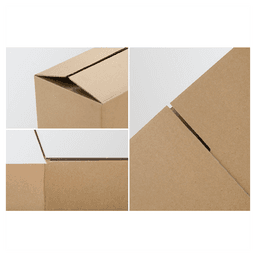 image-100 Corrugated Paper Boxes 6x4x4"(15.2*10*10cm)Yellow