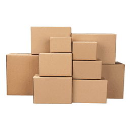 image-100 Corrugated Paper Boxes 6x4x4"(15.2*10*10cm)Yellow