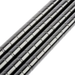 image-Changeable Assembly Floor Standing Carbon Steel Storage Rack Black