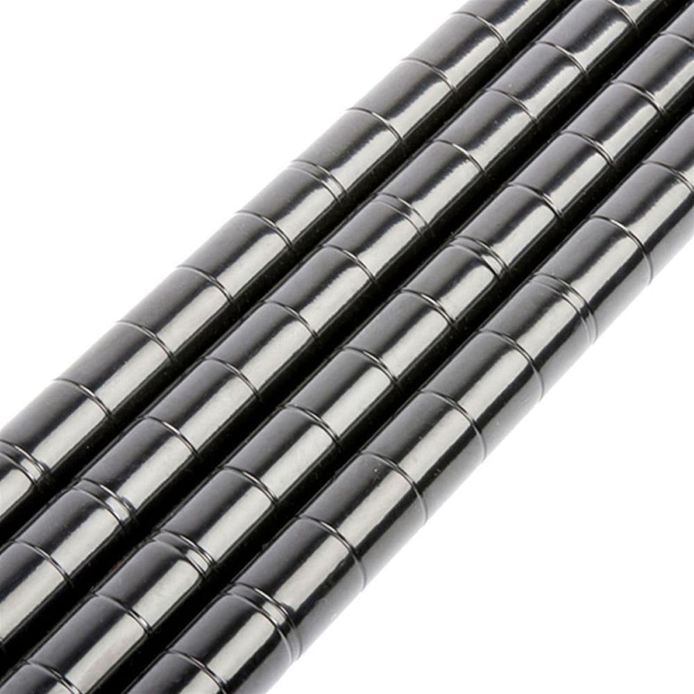 image-Changeable Assembly Floor Standing Carbon Steel Storage Rack Black