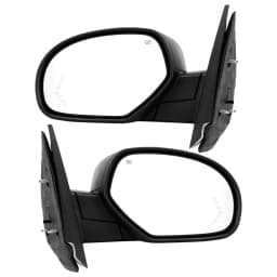 image-Pair Tow Mirrors Fit For 2007-2013 Chevy Silverado Sierra Power Heated Signal