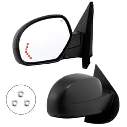 image-Pair Tow Mirrors Fit For 2007-2013 Chevy Silverado Sierra Power Heated Signal