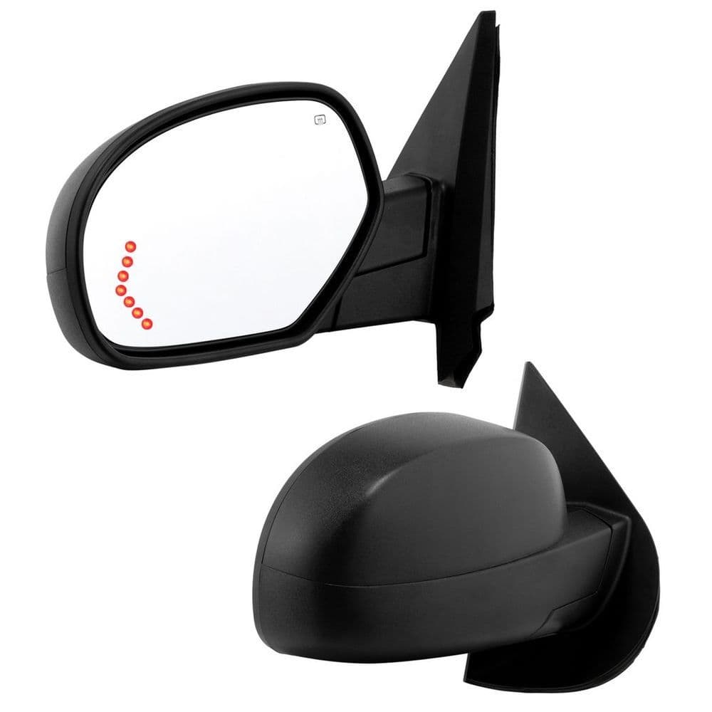 image-Pair Tow Mirrors Fit For 2007-2013 Chevy Silverado Sierra Power Heated Signal