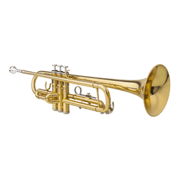 image-Drop B Tone Adjustable Trumpet Gloves Set Plaint Golden