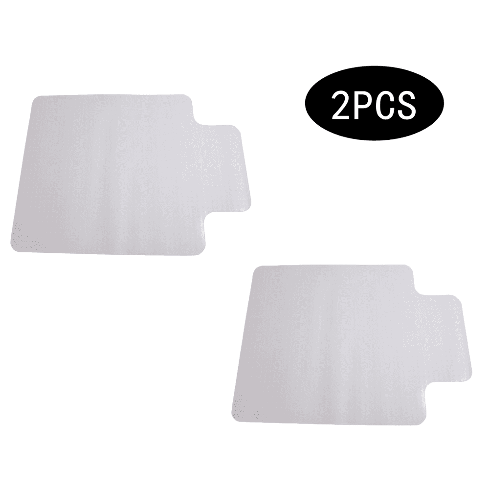 image-2PCS 90 x 120 x 0.2cm PVC Home-use Protective Mat for Floor Chair Transparent