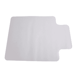 image-2PCS 90 x 120 x 0.2cm PVC Home-use Protective Mat for Floor Chair Transparent