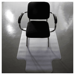 image-2PCS 90 x 120 x 0.2cm PVC Home-use Protective Mat for Floor Chair Transparent