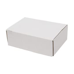 image-50 Corrugated Paper Boxes 6x4x2 "(15.2 * 10 * 5cm) White Outside and Yellow Inside